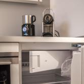 Kühlschrank direkt am Tresen 