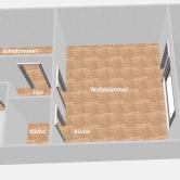 Gut geschnitten. Ihnen stehen 43m2 zum wohlfühlen zur Verfügung.