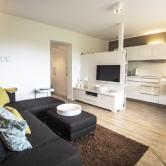 Gemütlich und funktional - Der kombinierte Wohn- und Küchenbereich