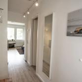 Auch ein Hotelsafe ist in der Wohnung vorhanden in dem sogar ein Laptop Platz findet.